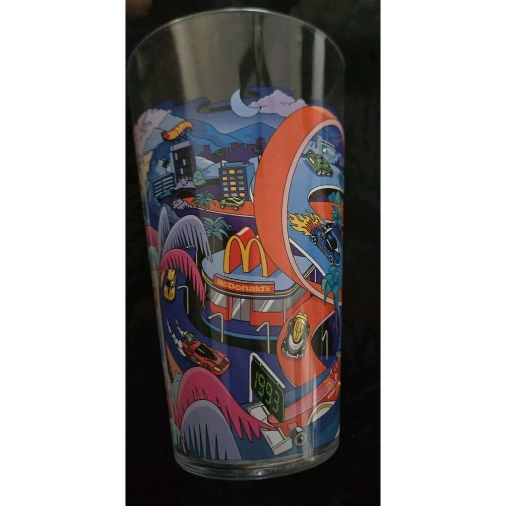 McDonald's 2024 Collector's Edition Cup Barbie Hot Wheels Plastic Tumbler - Picture 6 of 6